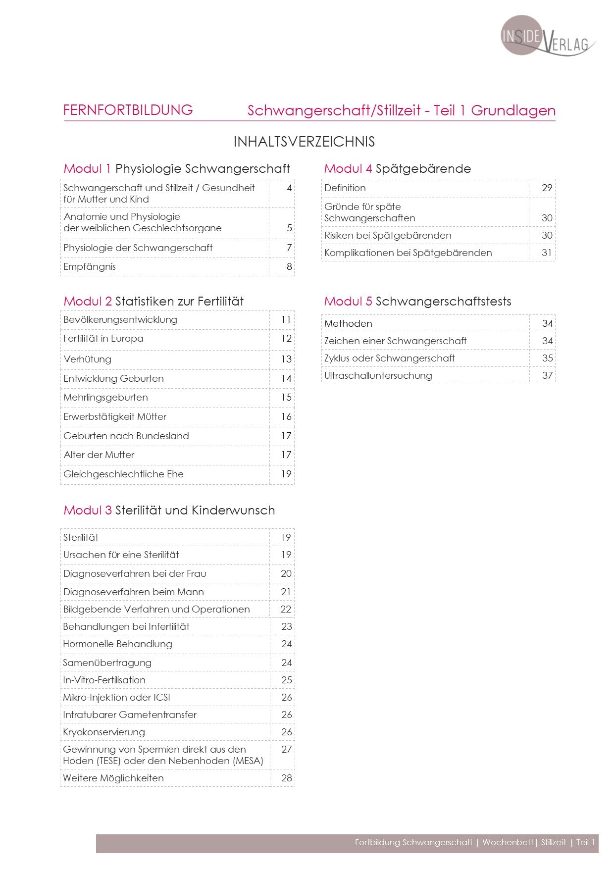Fachberater/in Mutter und Kind
