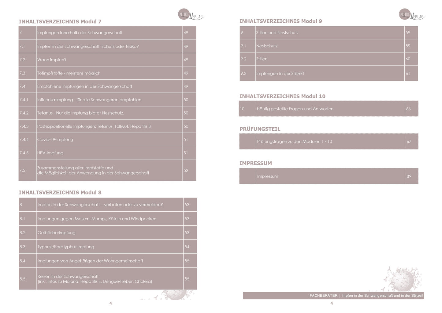 Fachberater/in Impfen in der Schwangerschaft