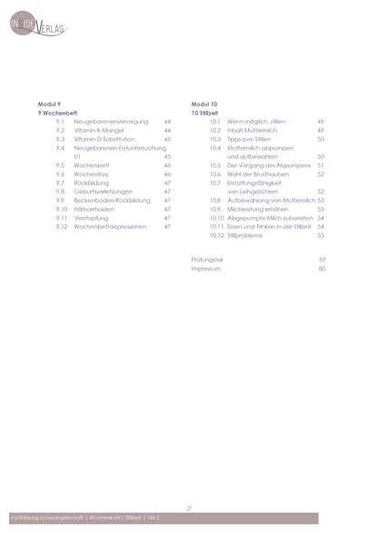 Weiterbildung Schwangerschaft Teil 2